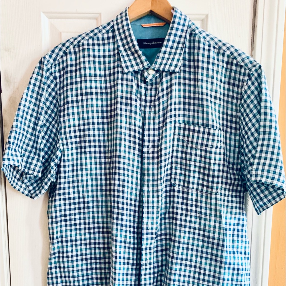 COPY - Tommy Bahama Short sleeve casual button up XL